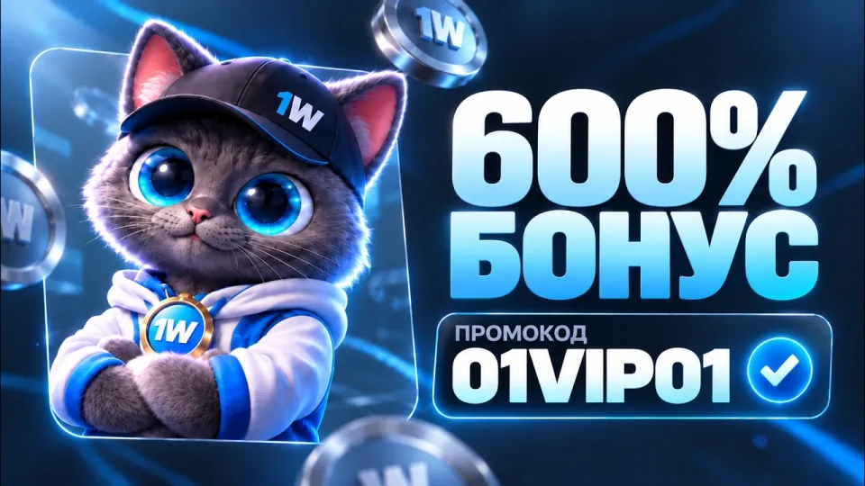 Как активировать 1win промокод и получить бонус 600%